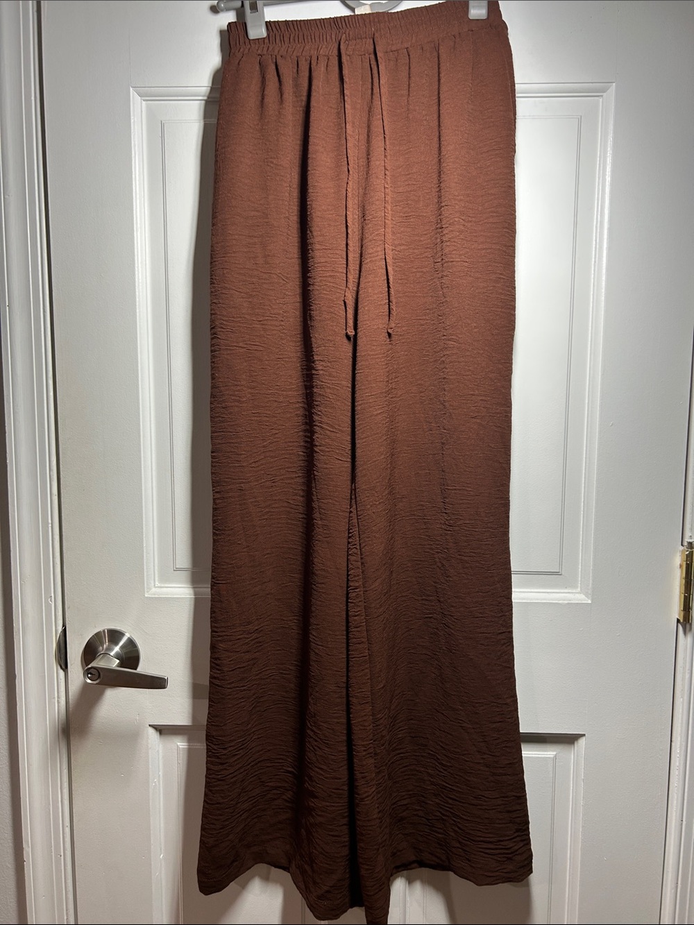 Relaxed Fit women’s Drawstring Pants - Brown